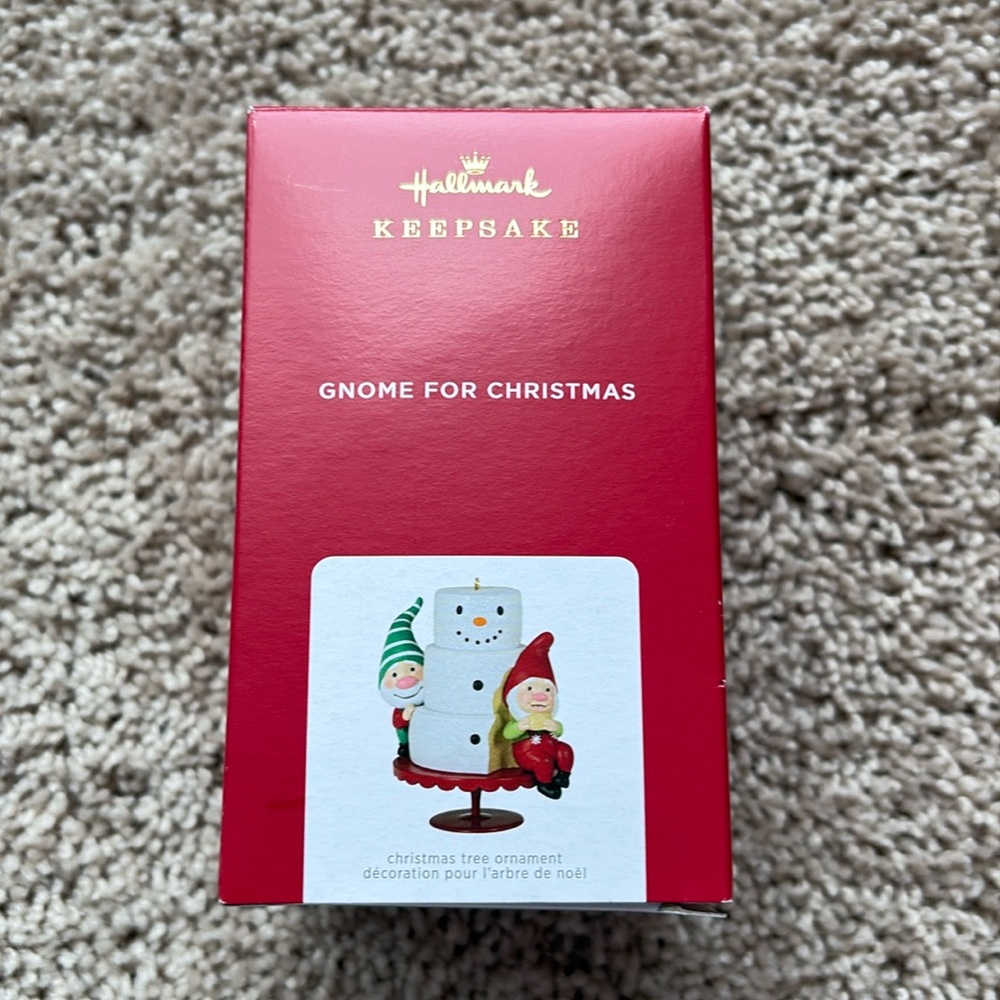 Hallmark Keepsake Gnome for Christmast Ornament